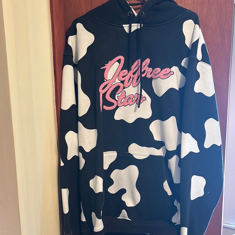Jeffree Star Cow Print Hoodie XL